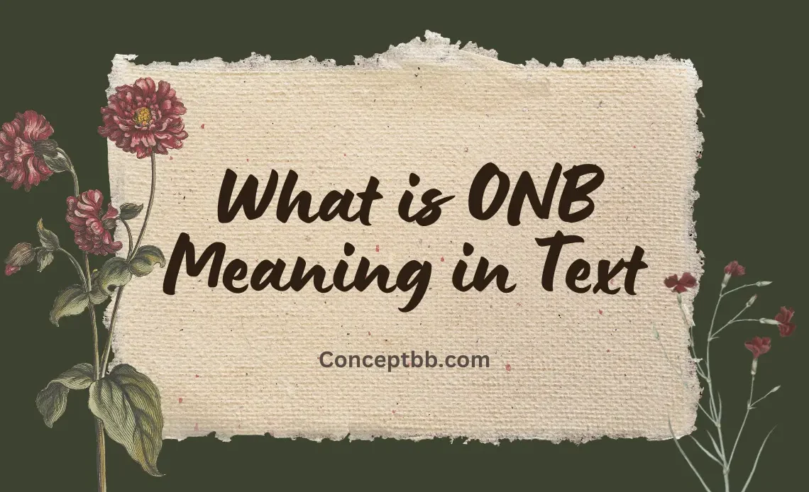 ONB Meaning in text